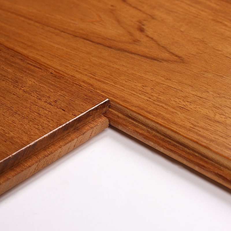 Массивная доска Ekzofloor Тик лак 15х90х450-1200 мм